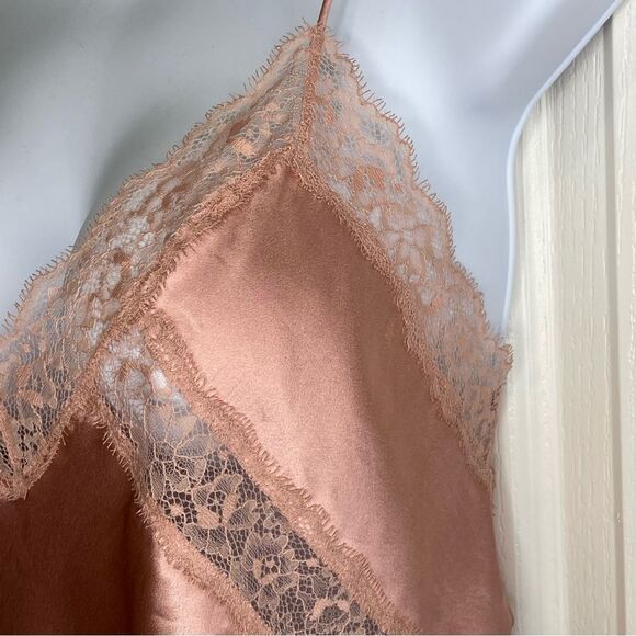 Victoria’s Secret Lightweight Camisole Top Dusty Rose Pink Adjustable Strap XL - Picture 5 of 16